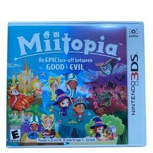 3DS Miitopia - An Epic Face Off Between Good and Evil Nintendo 3DS